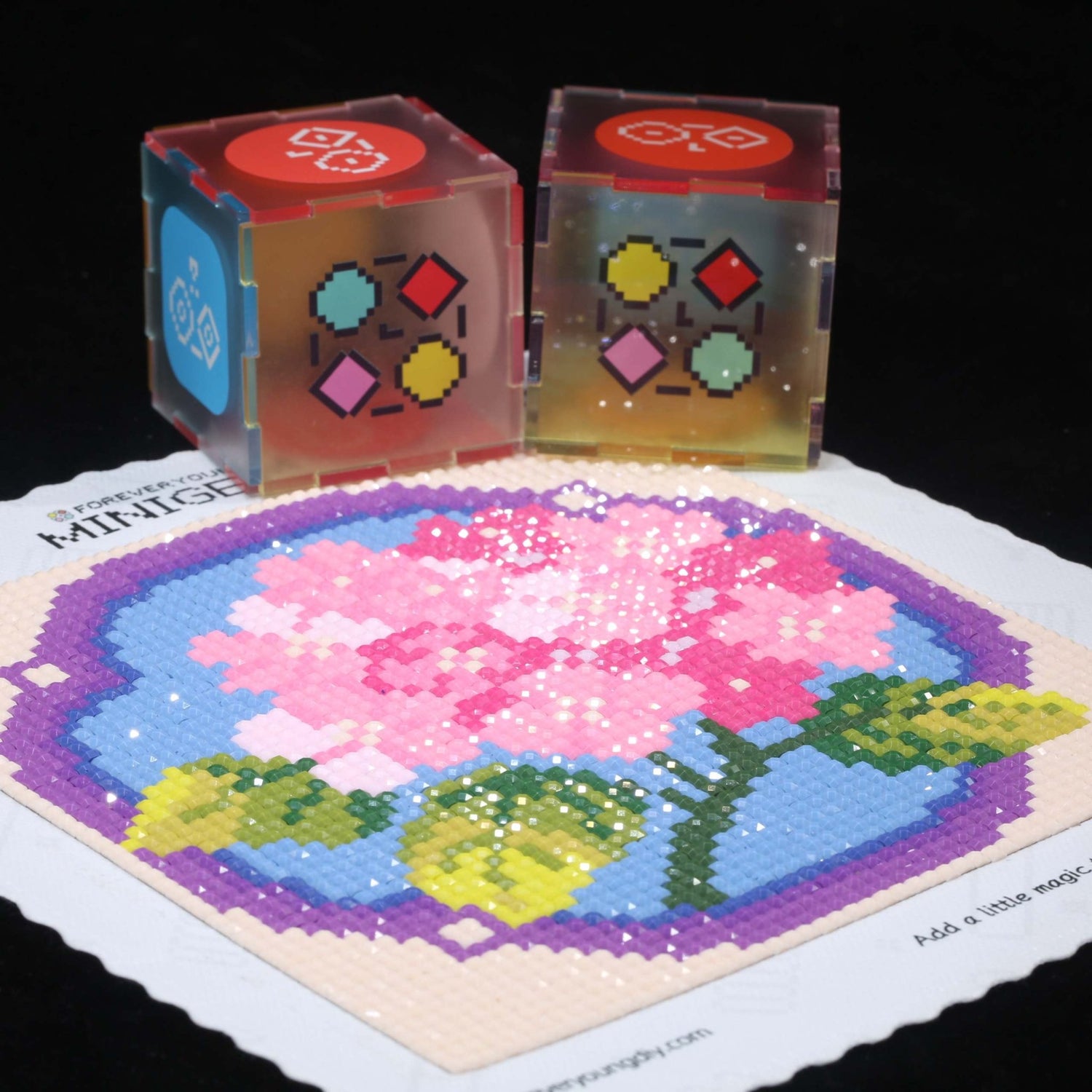 Minigem® :Pink Hydrangea - Forever Young®️ DIY - 