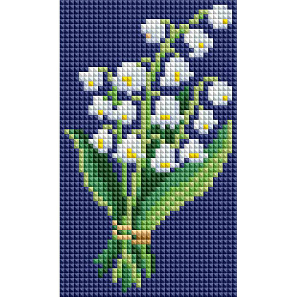 Minigem® :Pure White Lily - Forever Young®️ DIY - 