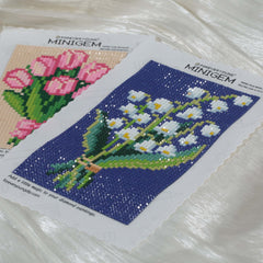 Minigem® :Pure White Lily - Forever Young®️ DIY - 