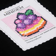 Minigem® :Purple Grape Desserts - Forever Young®️ DIY - 