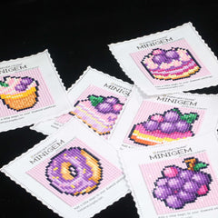 Minigem® :Purple Grape Desserts - Forever Young®️ DIY - 