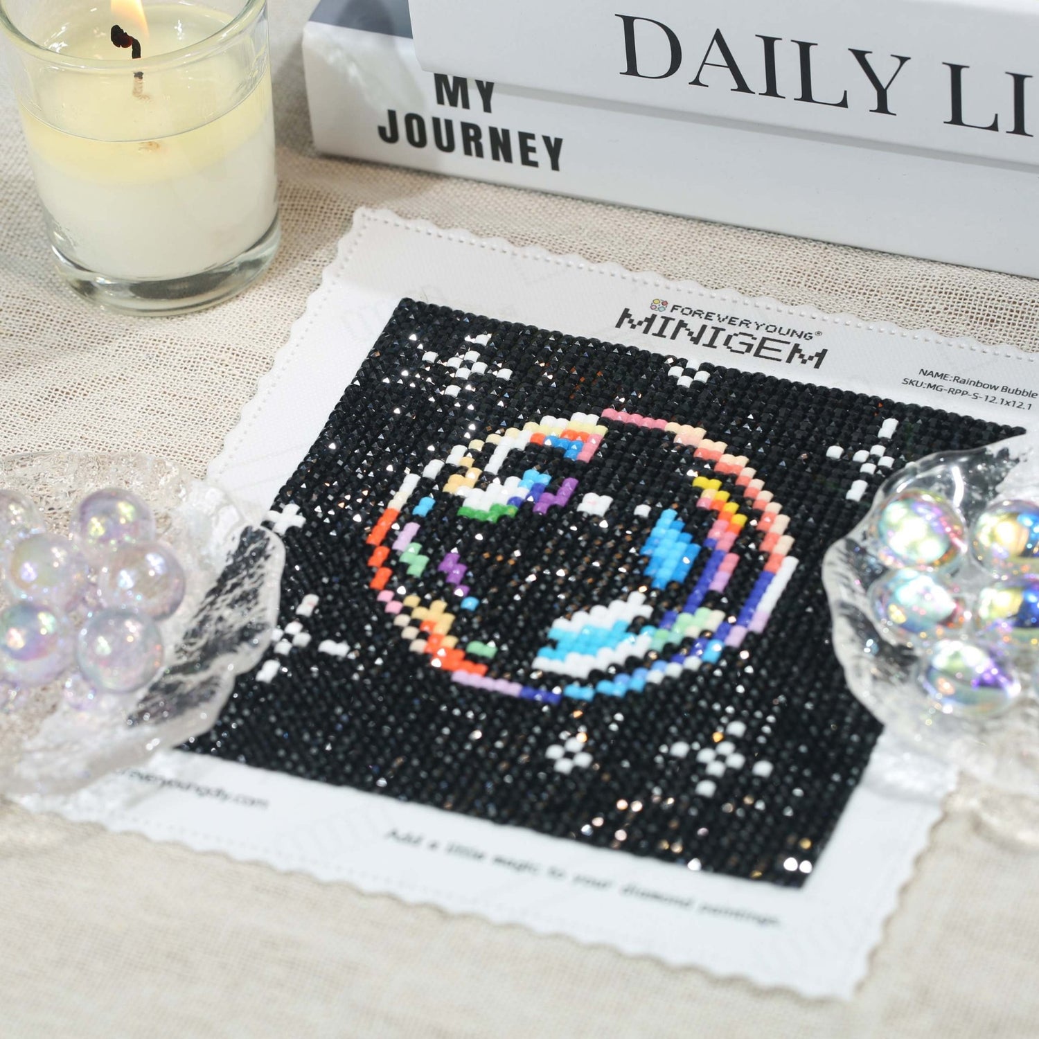 Minigem® :Rainbow Bubble - Forever Young®️ DIY - 