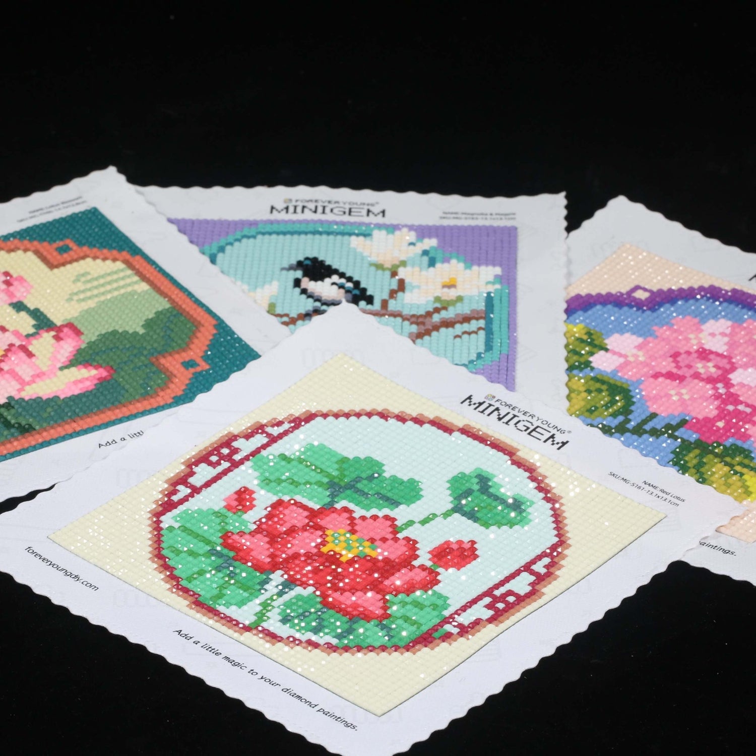 Minigem® :Red Lotus - Forever Young®️ DIY - 