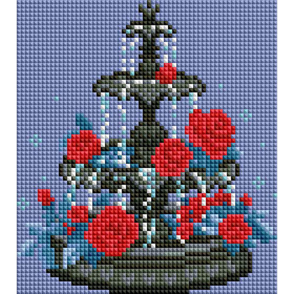 Minigem® :Red Rose Fountain - Forever Young®️ DIY - 