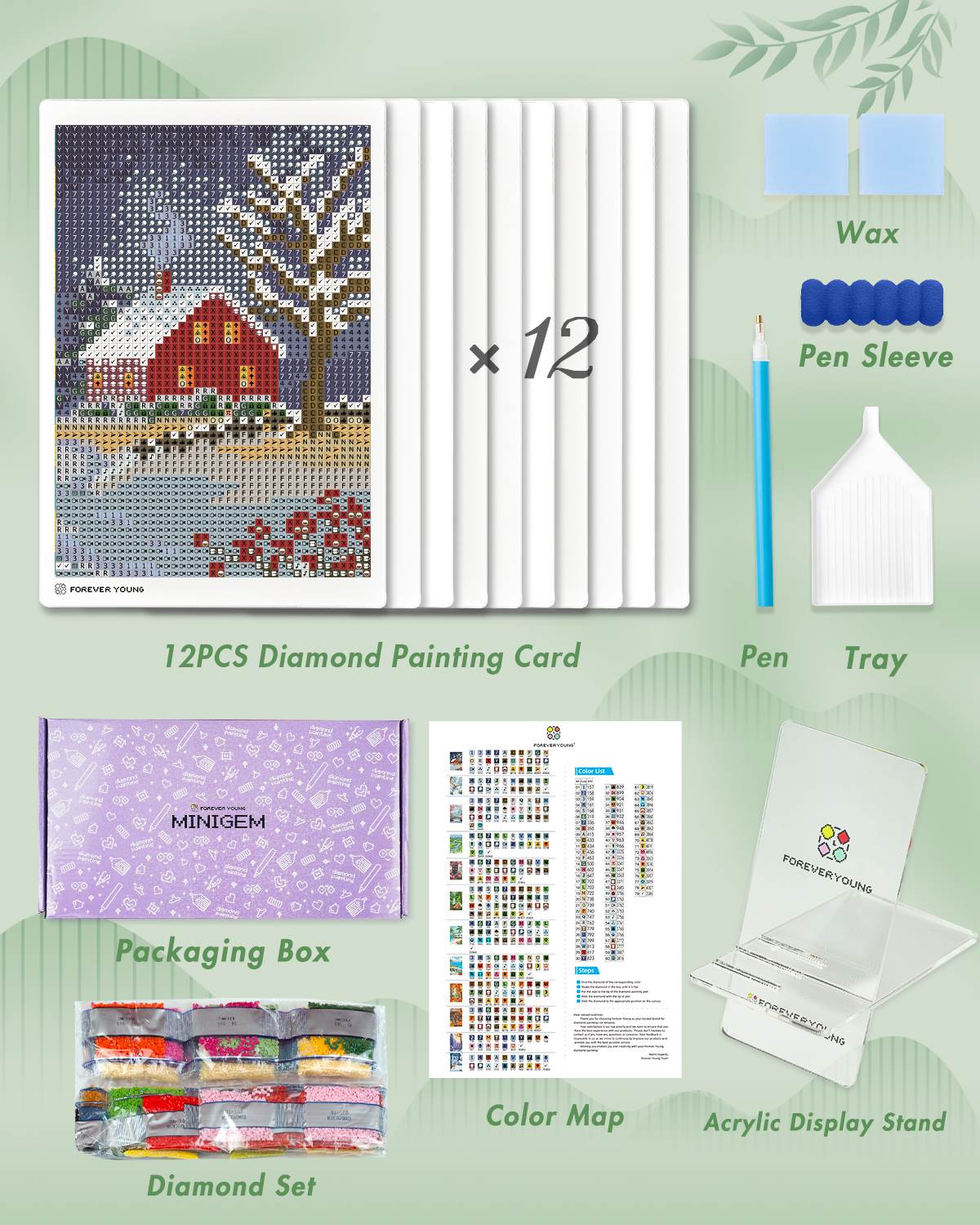 Minigem® : Scenic Month - Forever Young®️ DIY - 