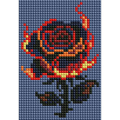 Minigem® :Scorching Night Rose - Forever Young®️ DIY - 