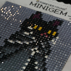 Minigem® :Shadow Cloak Cat - Forever Young®️ DIY - 