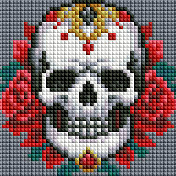 Minigem® :Skull & Rose - Forever Young®️ DIY - 