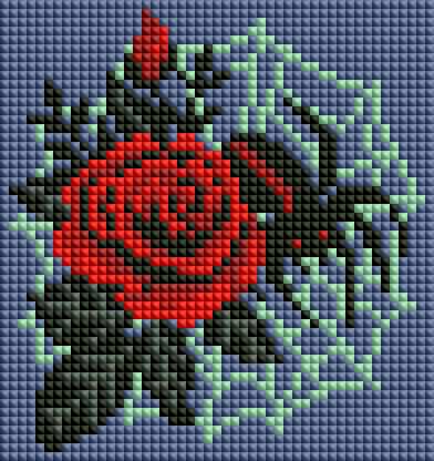 Minigem® :Spiderweb Rose - Forever Young®️ DIY - 