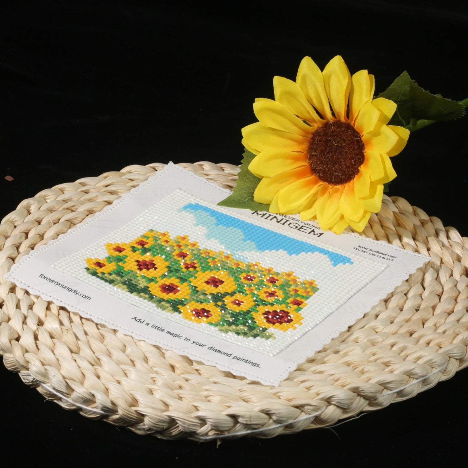 Minigem® :Sunflower Field - Forever Young®️ DIY - 