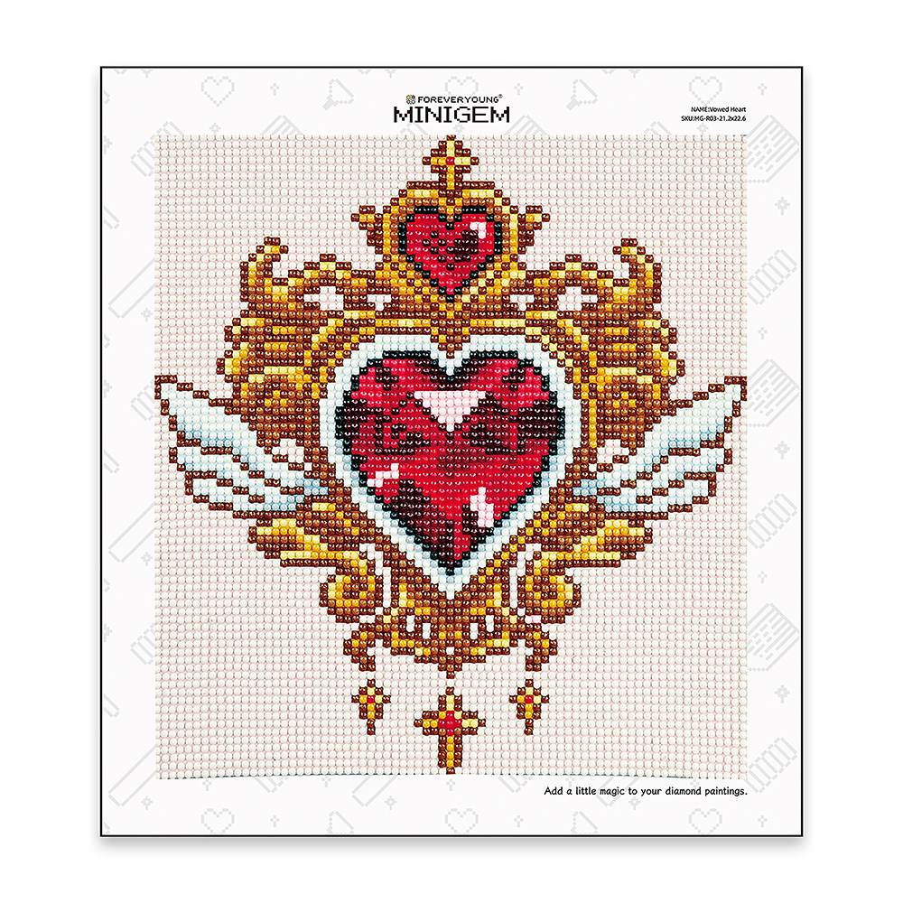 Minigem® :Vowed Heart - Forever Young®️ DIY - 