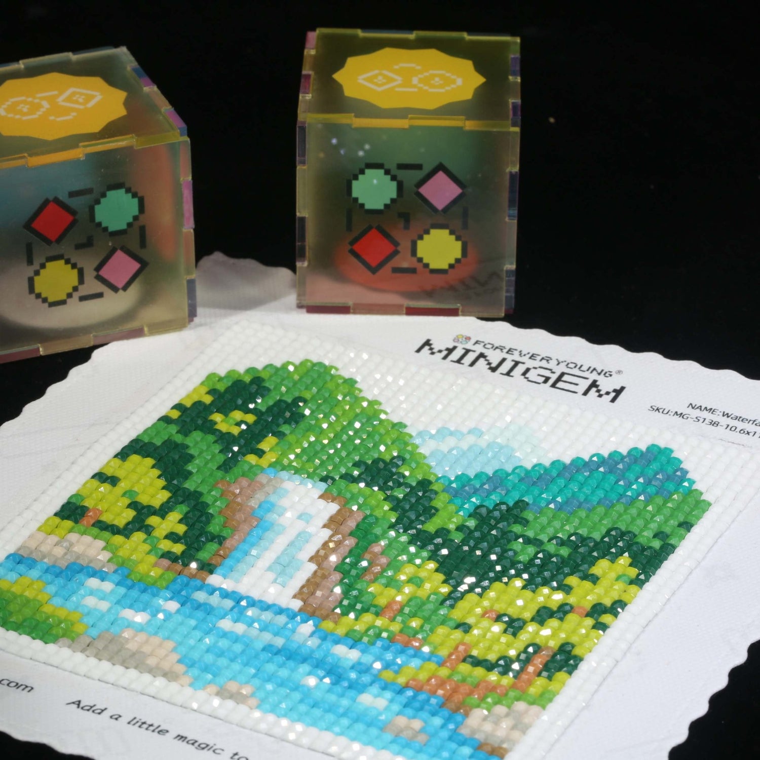 Minigem® :Waterfall View - Forever Young®️ DIY - 