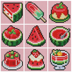 Minigem® :Watermelon Desserts - Forever Young®️ DIY - 
