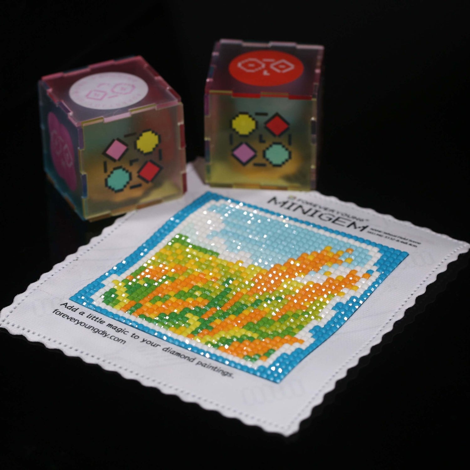 Minigem® :Wheat Field Scene - Forever Young®️ DIY - 