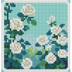 Minigem® :White Rose Garden - Forever Young®️ DIY - 