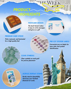 Minigem® :World - Famous Landmark - Forever Young®️ DIY - 