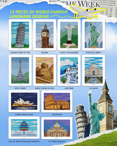 Minigem® :World - Famous Landmark - Forever Young®️ DIY - 