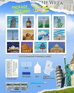 Minigem® :World - Famous Landmark - Forever Young®️ DIY - 