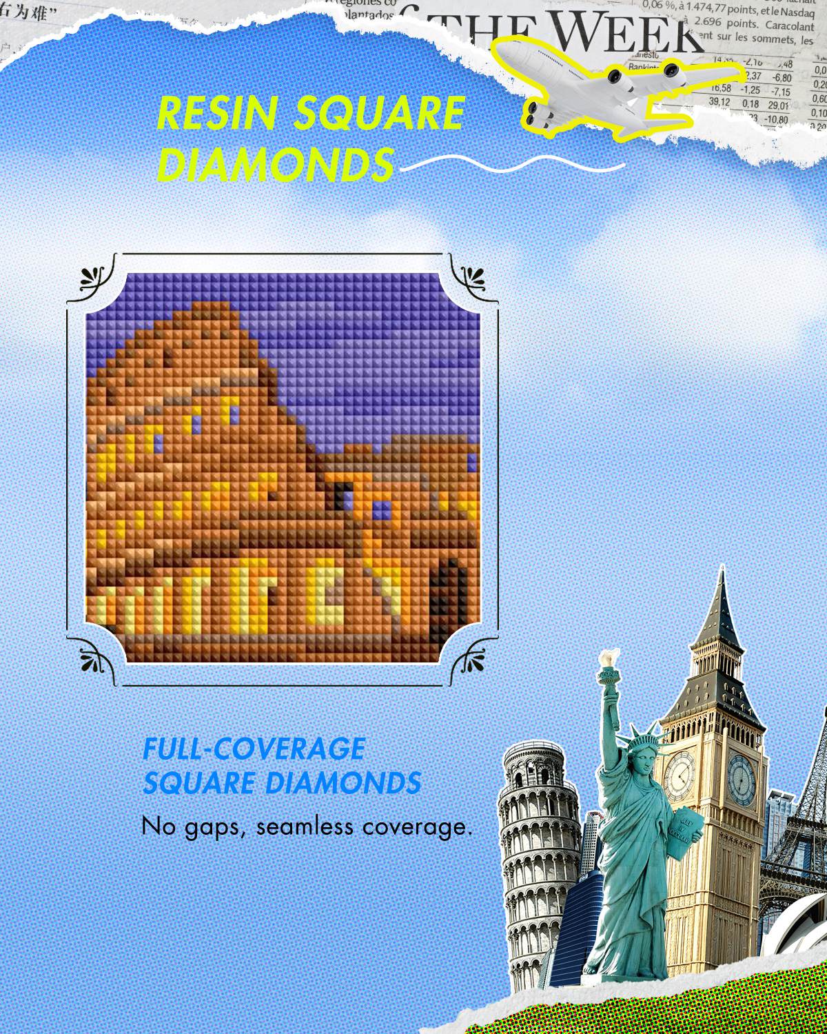 Minigem® :World - Famous Landmark - Forever Young®️ DIY - 