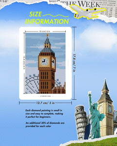 Minigem® :World - Famous Landmark - Forever Young®️ DIY - 