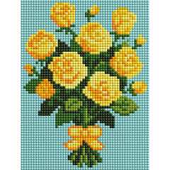 Minigem® :Yellow Rose Bouquet - Forever Young®️ DIY - 