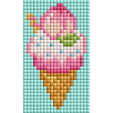Minigem®:Peach Ice Cream Cone - Forever Young®️ DIY - 