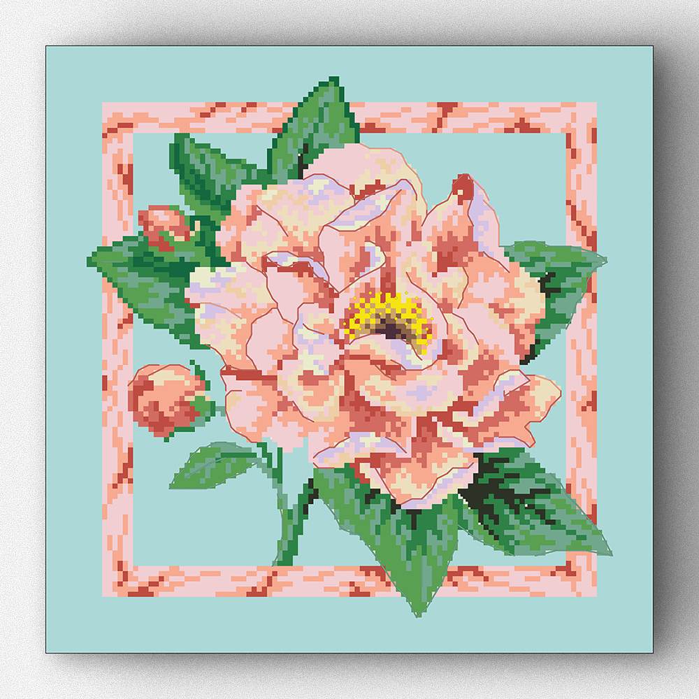 Pretty Flower - Crystal Diamond Painting - Forever Young®️ DIY - 