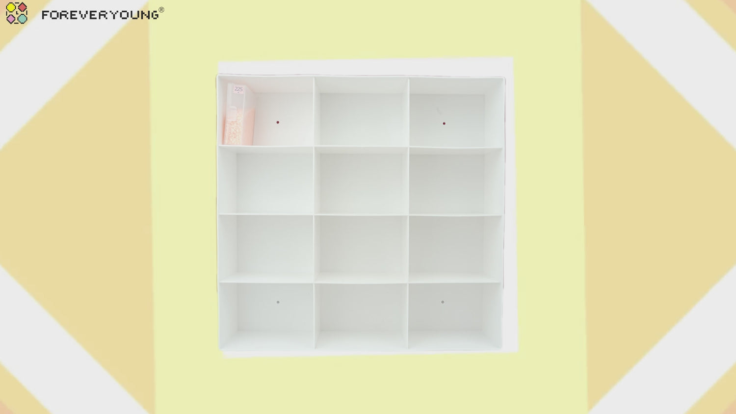 Forever Young 60pcs Containers Trays & Rack