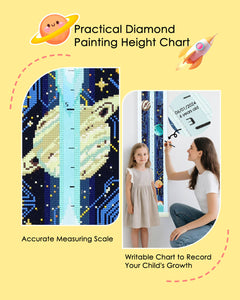 Rocket Height Chart 52.3 x 5.1 Inch - Forever Young®️ DIY - 
