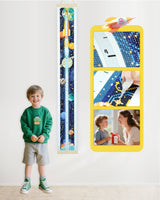 Rocket Height Chart 52.3 x 5.1 Inch - Forever Young®️ DIY - 