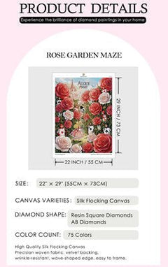 Rose Garden Maze - Forever Young®️ DIY - 