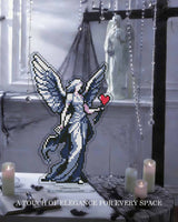 Seraph of Heart Acrylic Diamond Art Display Stand - Forever Young®️ DIY - 