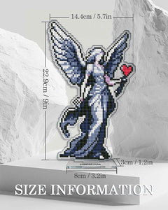 Seraph of Heart Acrylic Diamond Art Display Stand - Forever Young®️ DIY - 