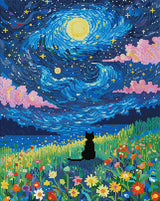 Starry Night Cat - Forever Young®️ DIY - 