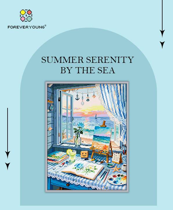 Summer Serenity by the Sea - Forever Young®️ DIY - 