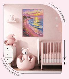 Sunset Pink Beach - Forever Young®️ DIY - 