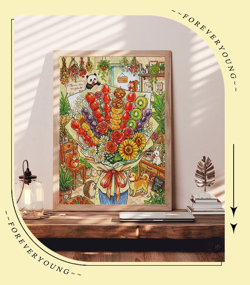 Sweet Bouquet of Fruits & Blooms - Forever Young®️ DIY - 