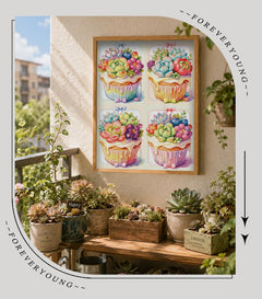 Forever Young®️ DIY - Sweet Potted Succulents