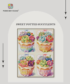 Forever Young®️ DIY - Sweet Potted Succulents