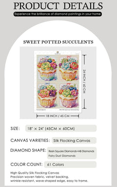 Forever Young®️ DIY - Sweet Potted Succulents