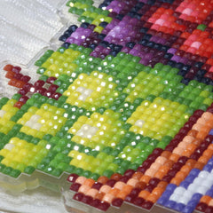 Tricolor Grapes Acrylic Diamond Art Display Stand - Forever Young®️ DIY - 