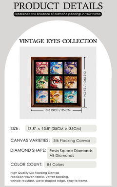 Forever Young®️ DIY - Vintage Eyes Collection Frame Set