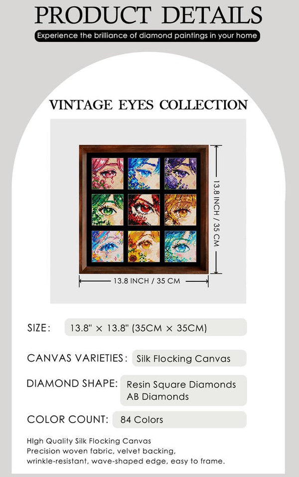 Vintage Eyes Collection Frame Set