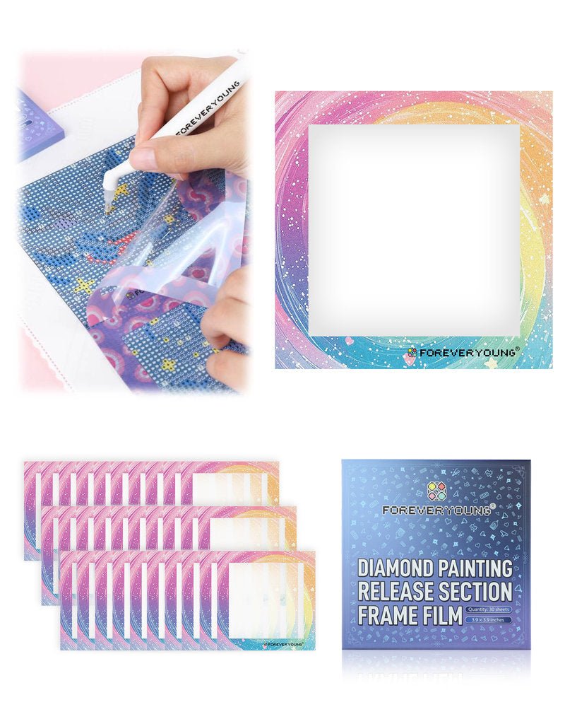 Forever Young®️ DIY - ZoneMaster 3 (Modern & Abstrac)-Diamond Painting Reusable Release Paper Sheets
