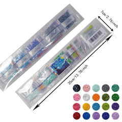 20 Colors Round AB Diamond Painting Beads - Forever Young®️ DIY - 