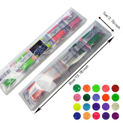 20 Colors Round Glow in the Dark Diamond Painting Beads - Forever Young®️ DIY - 