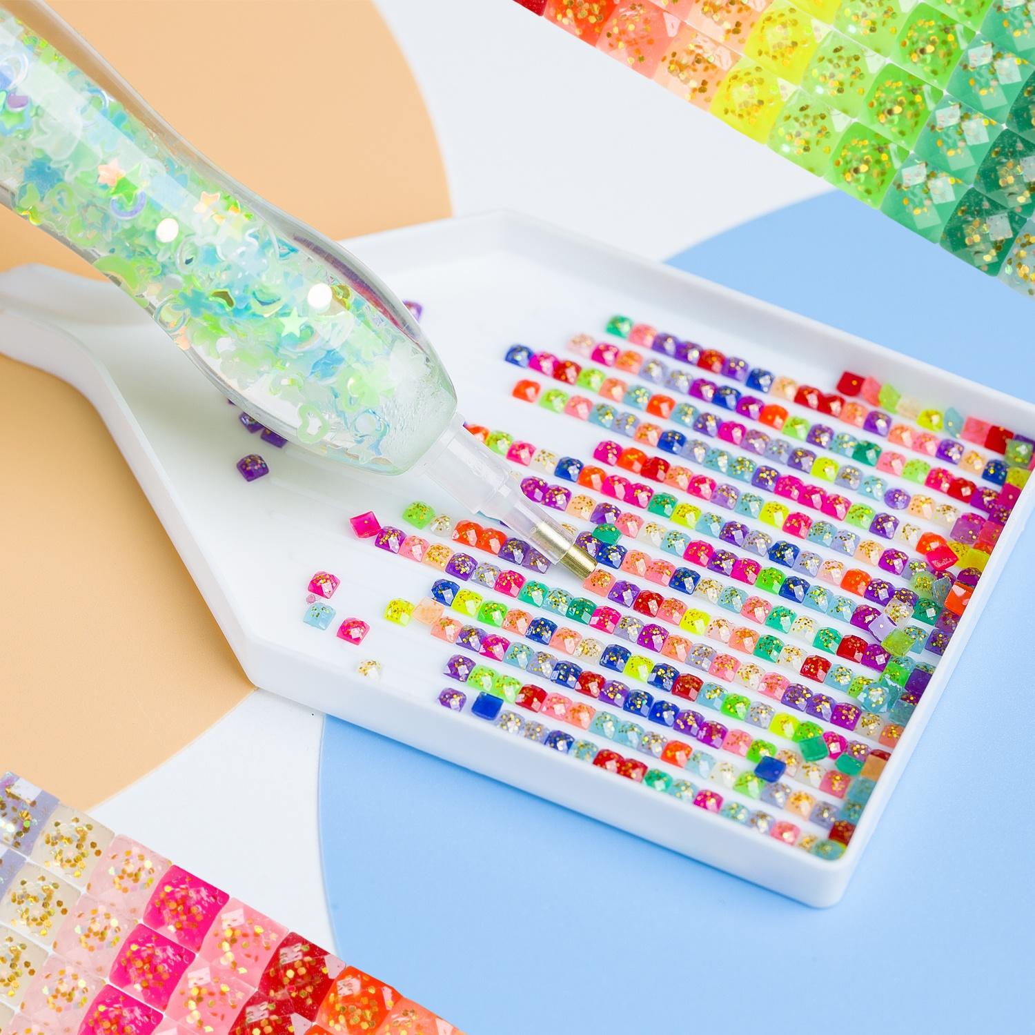 20 Colors Square Glitter Beads for Diamond Painting - Forever Young®️ DIY - 