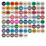 Runde Kristall-Strasssteine, 1 Beutel (2000 Stück), Farbe Nr. 939-5200