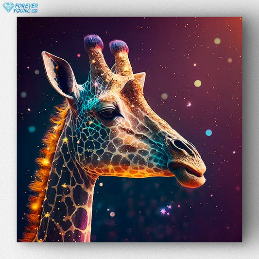 Girafe Lumière et Ombre 