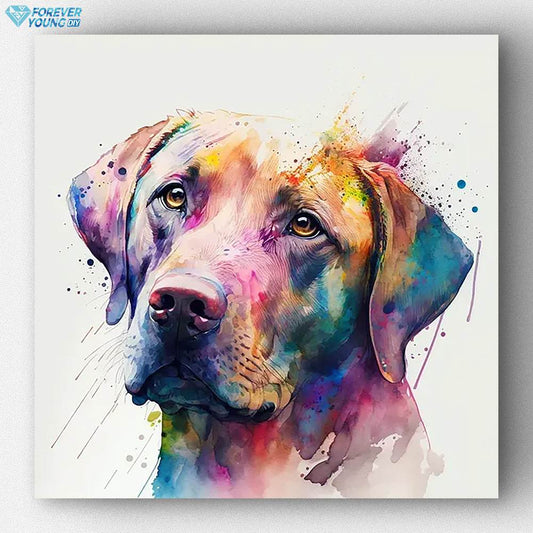 Watercolor Labrador